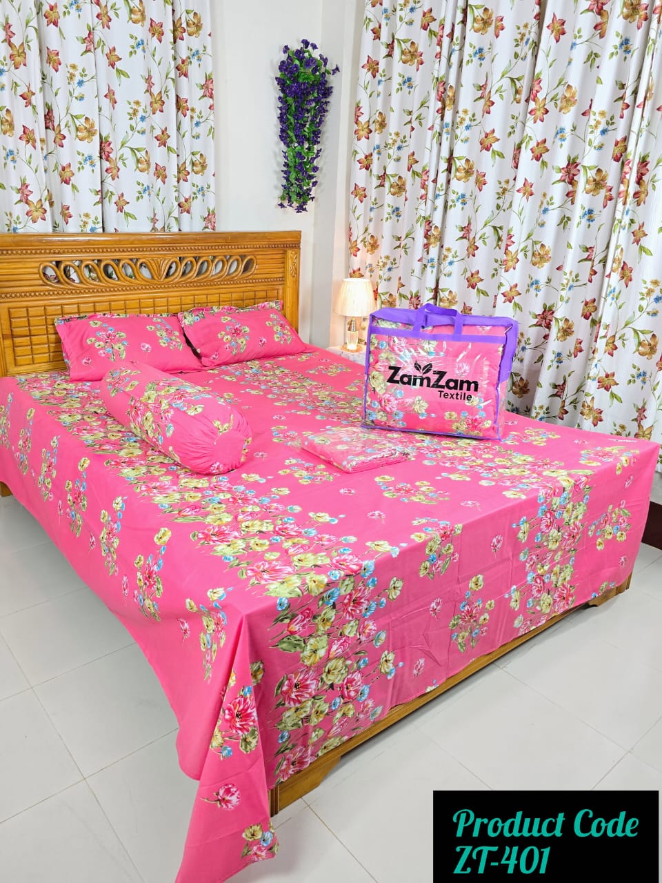 KING SIZE PREMIUM QUALITY COMFORTER COMBO SET                    Product Code={ ZT-401 }